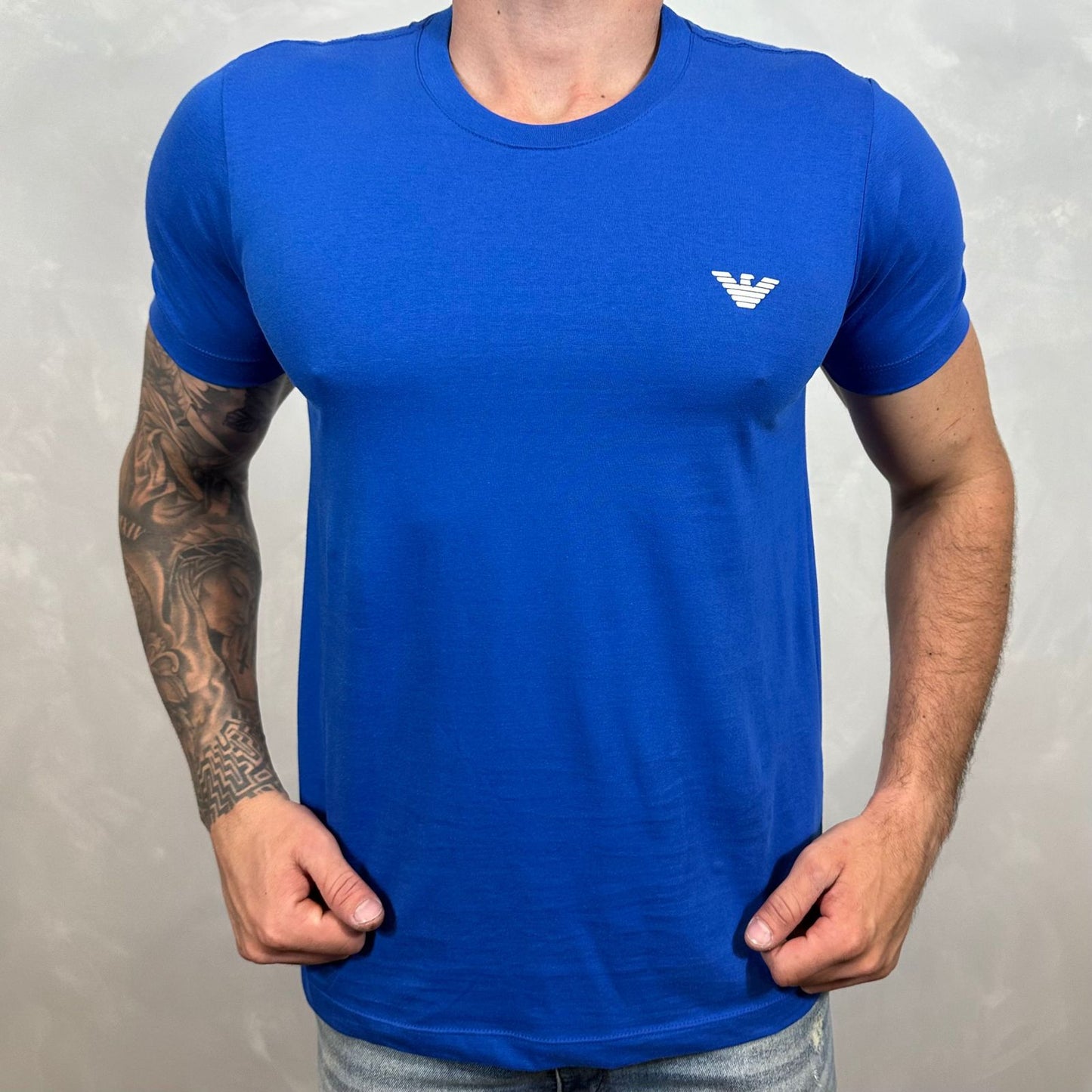 Camiseta Masculina Armani Manga Curta Ref. B-2551