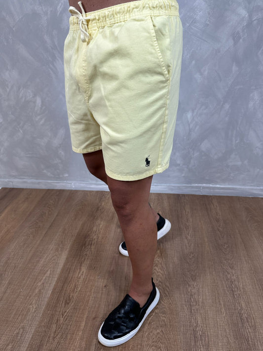 Short Sarja Ralph Lauren Amarelo - Ref.3710