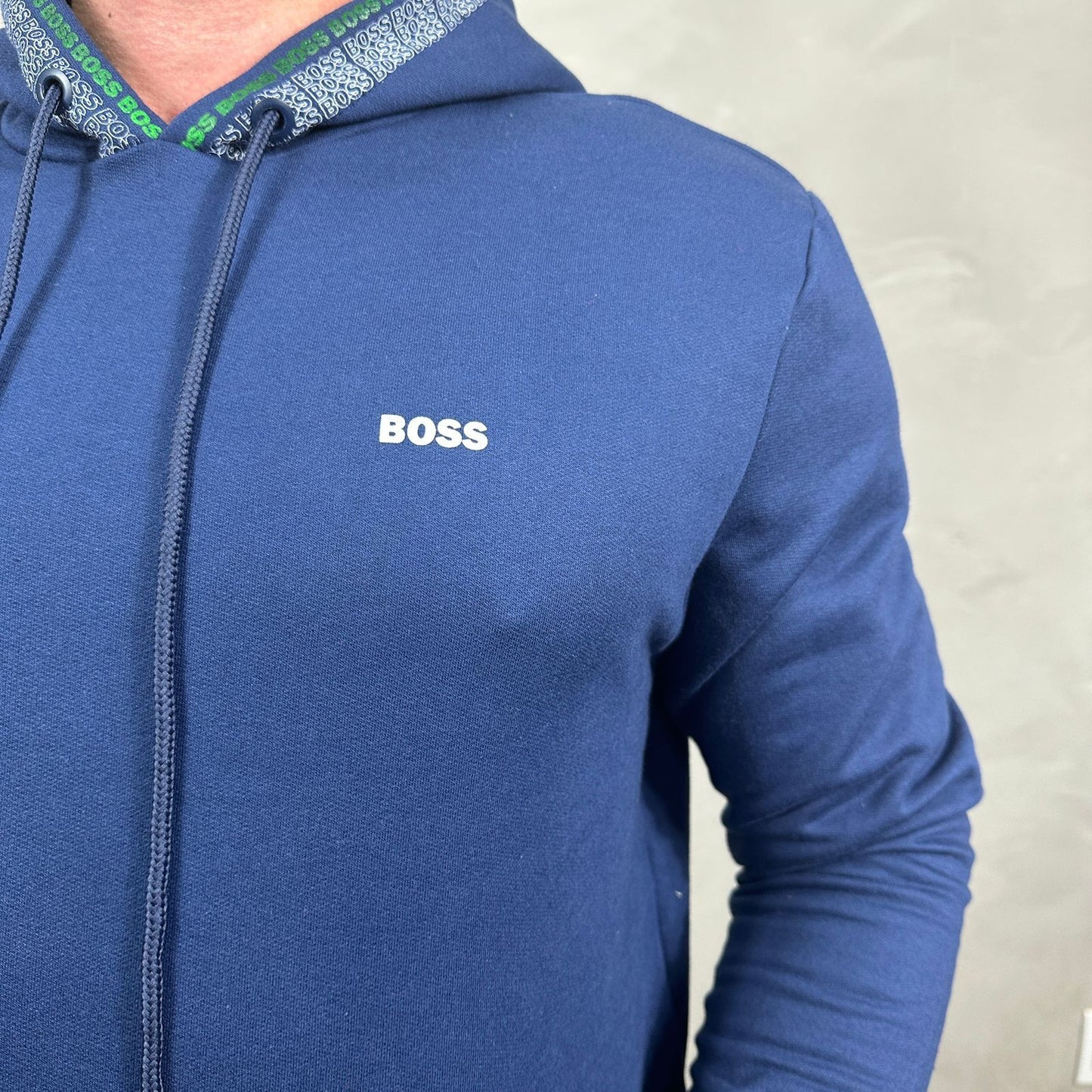 Blusa Moletom Hugo Boss Azul Ref. 4290