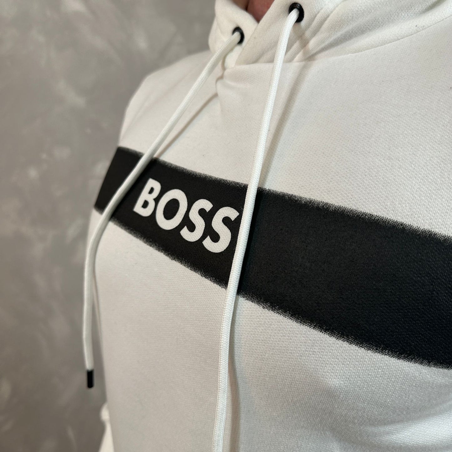 Blusa Moletom Hugo Boss Branco Ref. 4254