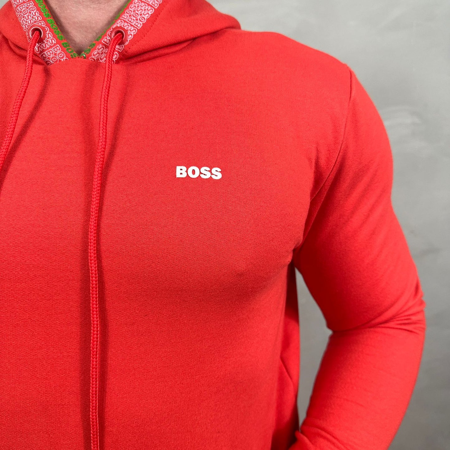 Blusa Moletom Hugo Boss Vermelho Ref. 4291