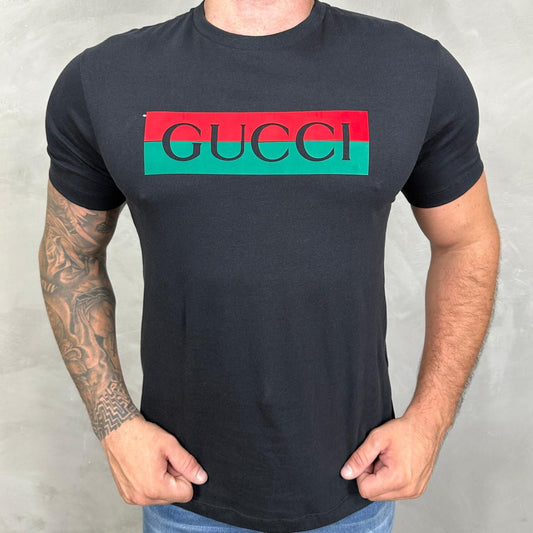 Camiseta Gucci Manga Curta Preto - Ref. A-4270