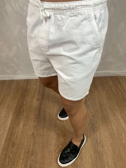 Short Sarja Ralph Lauren Branco - Ref.3773