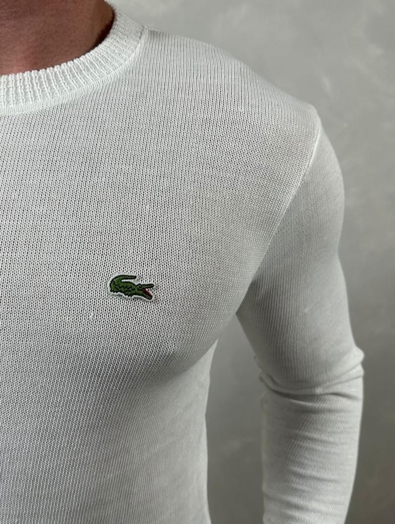 Suéter Lacoste Branco Ref.2107