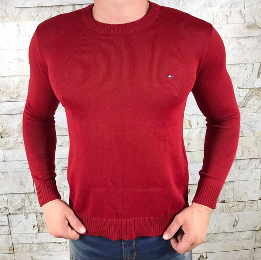 Suéter Tommy Hilfiger Vermelho Ref. 1886